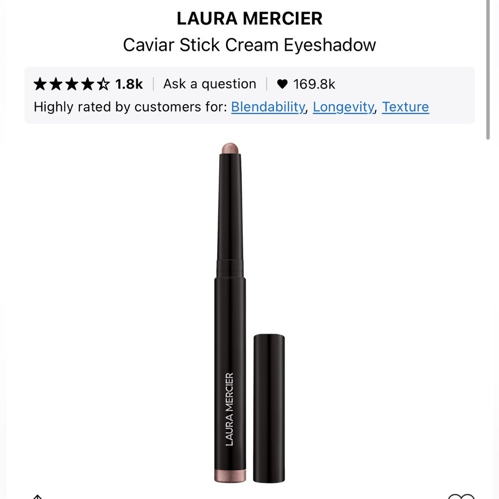 [MAKEUP] Laura Mercier Caviar Stick Eyeshadow Strapless | Soft Nude Shimmer